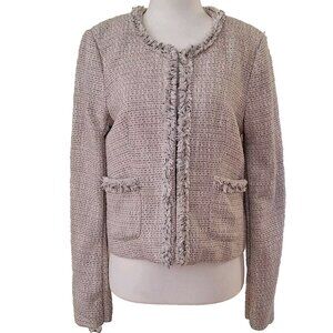 RW&Co PALE PINK JACKET SIZE 8